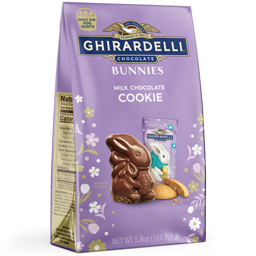 Milk Chocolate Cookie Bunnies 5.8oz Bag